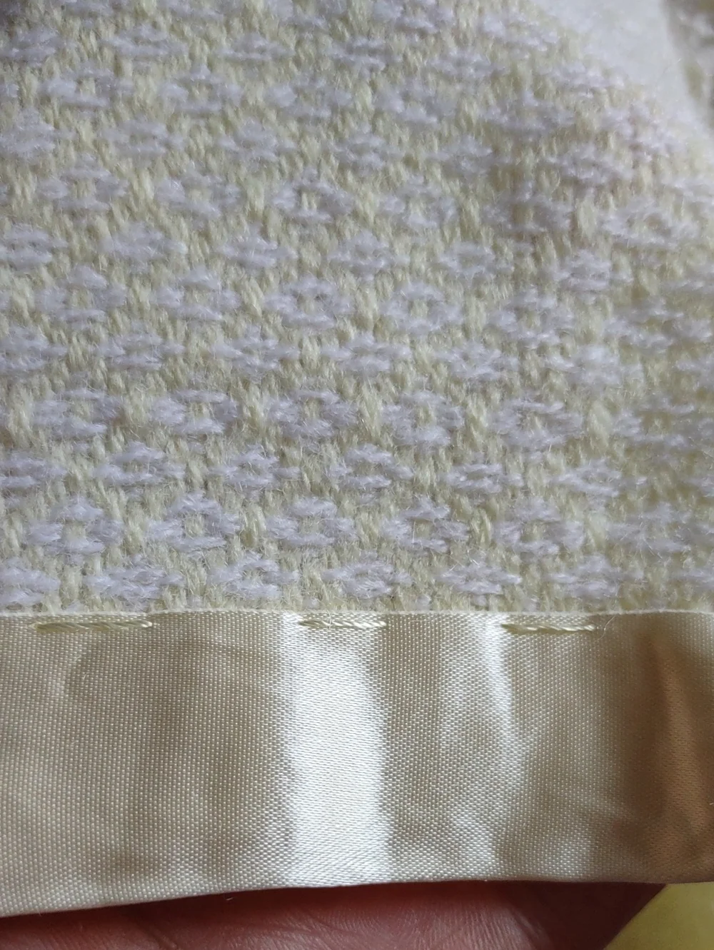 The Three Weavers Yellow Baby Blanket